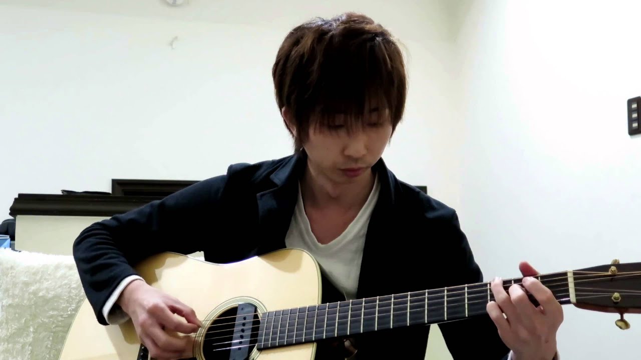 君をのせてcover　(acoustic guitar solo) / takuma nakauchi