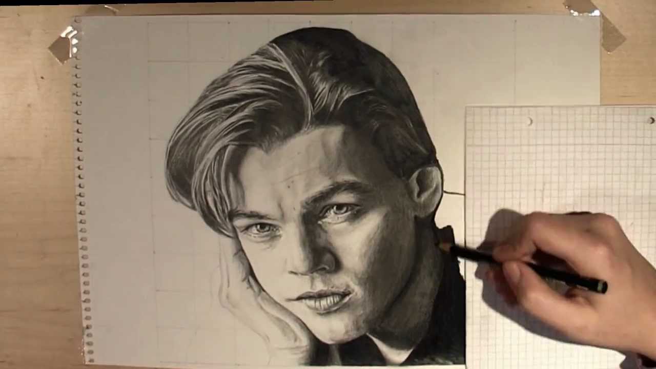 Leonardo Dicaprio Speed Drawing