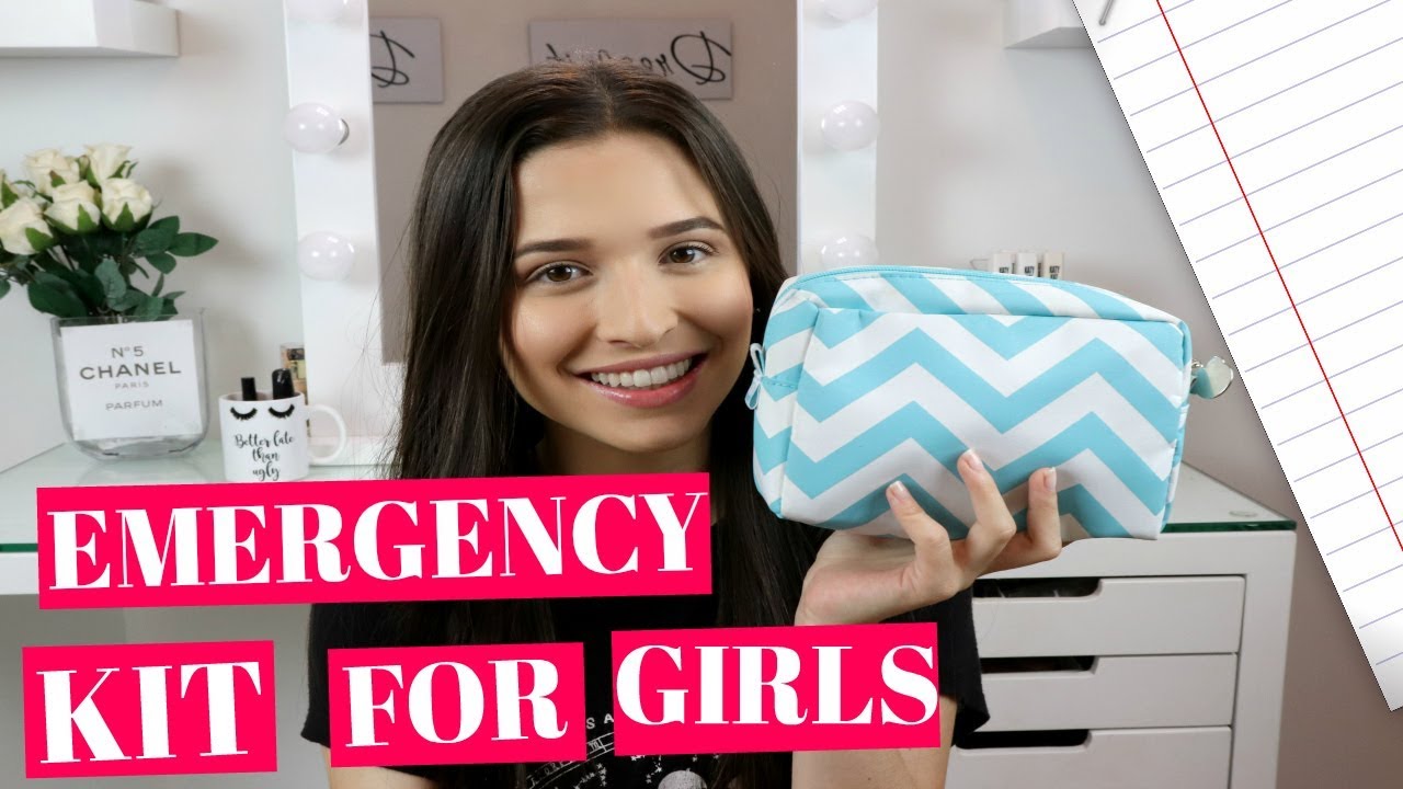 Back To School Emergency Kit (for Girls)