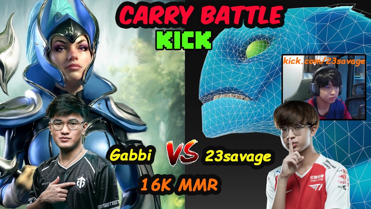 23savage Morphling vs Gabbi Luna | Carry Battle Server SEA Pros Stacked Dota 2