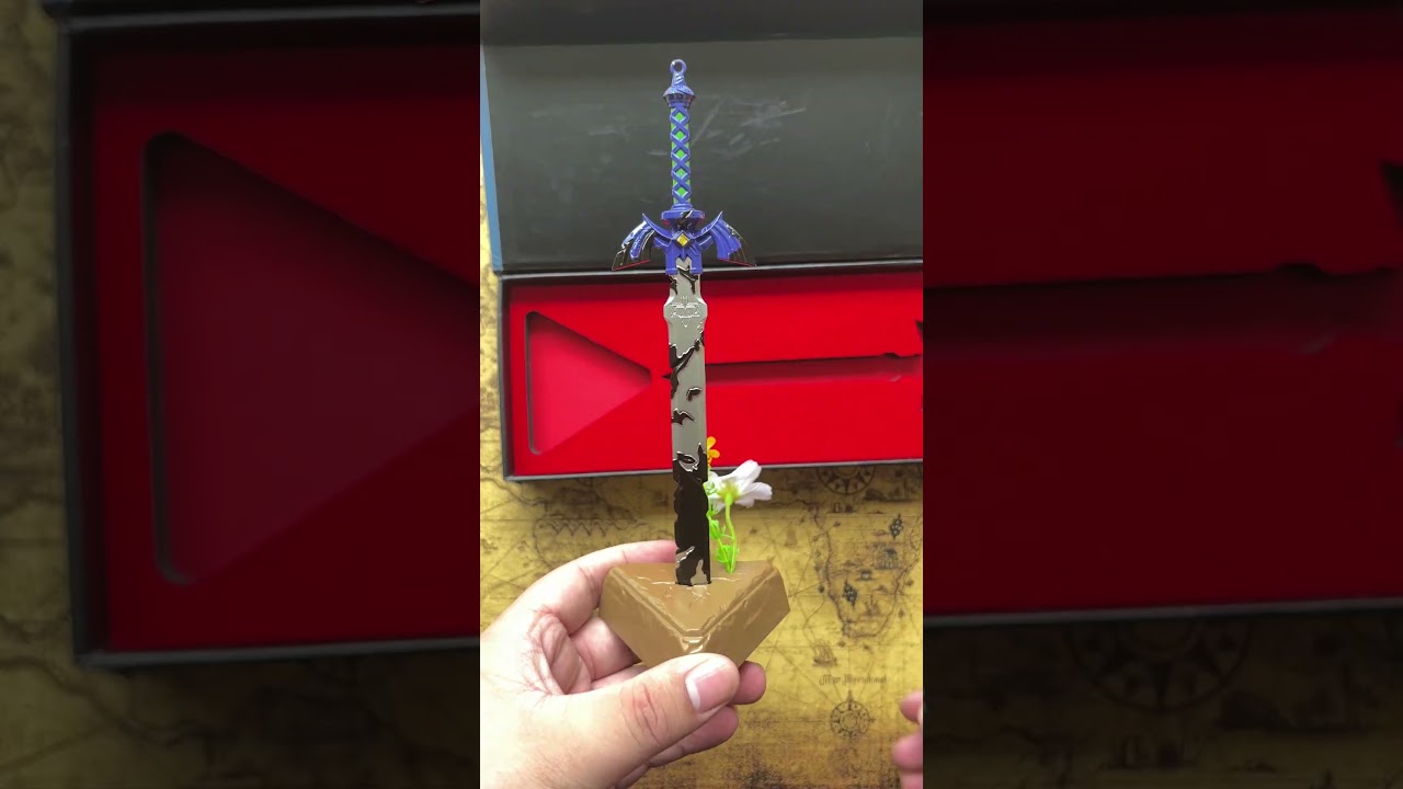 Zelda unboxing Limited Weapon Charm unboxing display #games #zelda #unboxing #display #weapon_x s