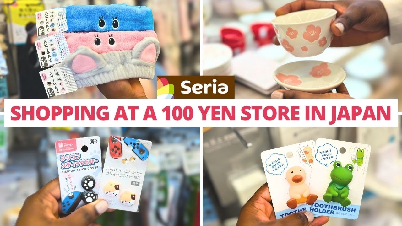 [Shopping guide] Shopping at a 100 yen Store in Japan |Things to Buy at Seria in Japan