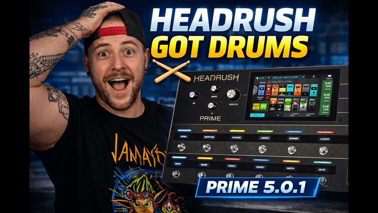 HeadRush Prime's Biggest Update Yet | Firmware 5.0.1