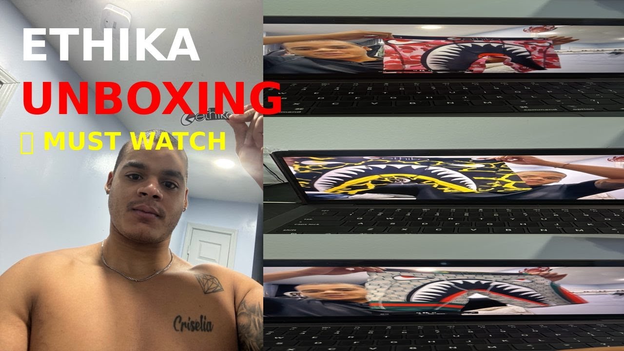 unboxing TikTok shop official ethika mens underwear 3 pack!!! random pick