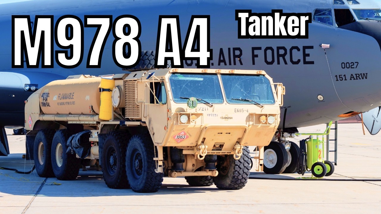 EPISODE 28 : M978 A4 HEMTT Tanker  — The US Army’s 2,500 Gallon Fuel Giant