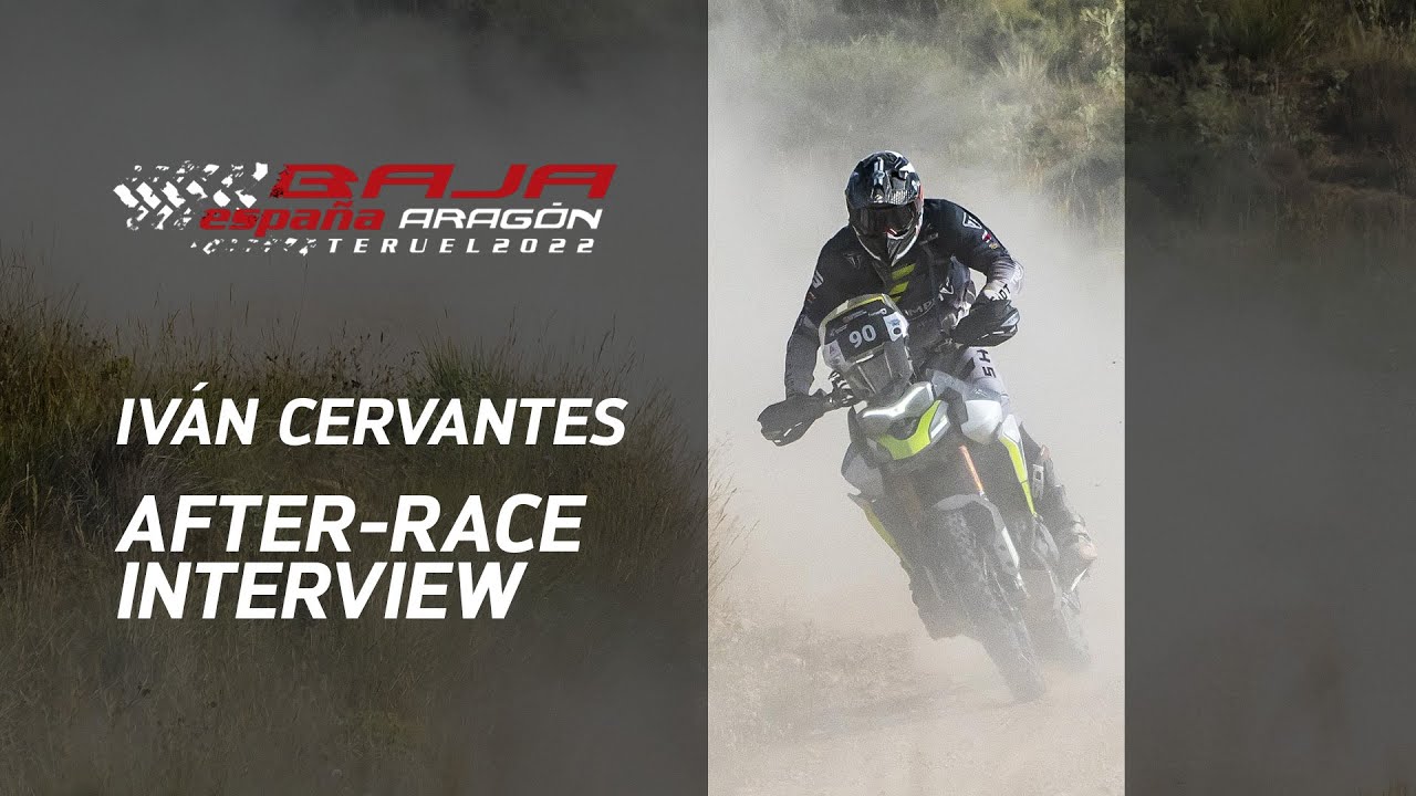 After-Race comments | Iván Cervantes at Baja Aragón 2022