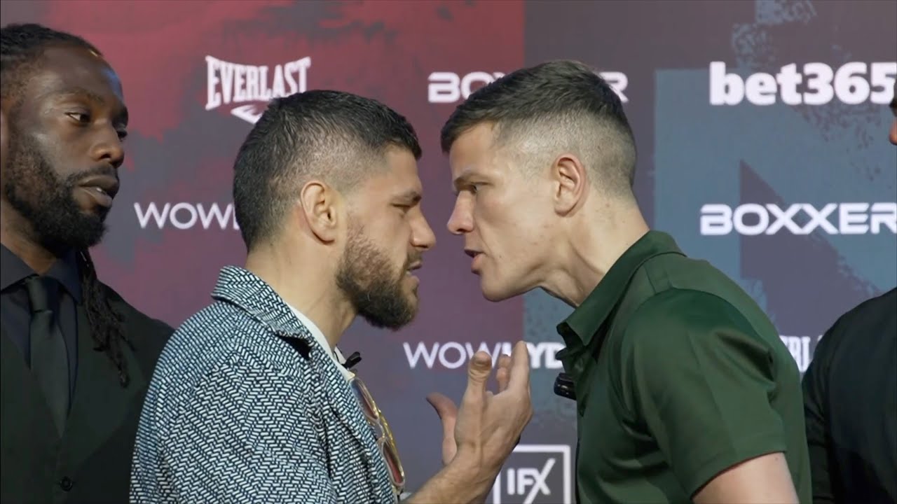 The press conference is over...Moran provokes Florian Marku!