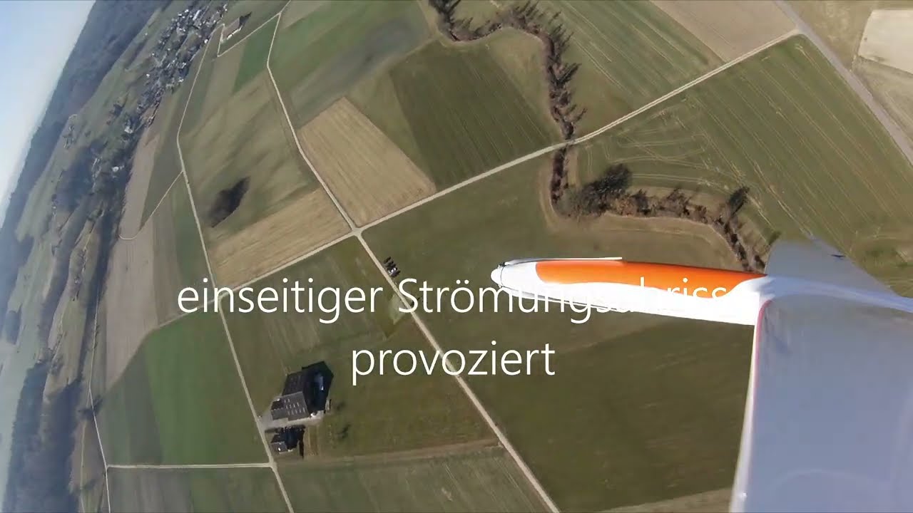 Baudis DNA Racer: Handstart, Rolle, einseitiger Str&ouml;mungsabriss, Butterfly