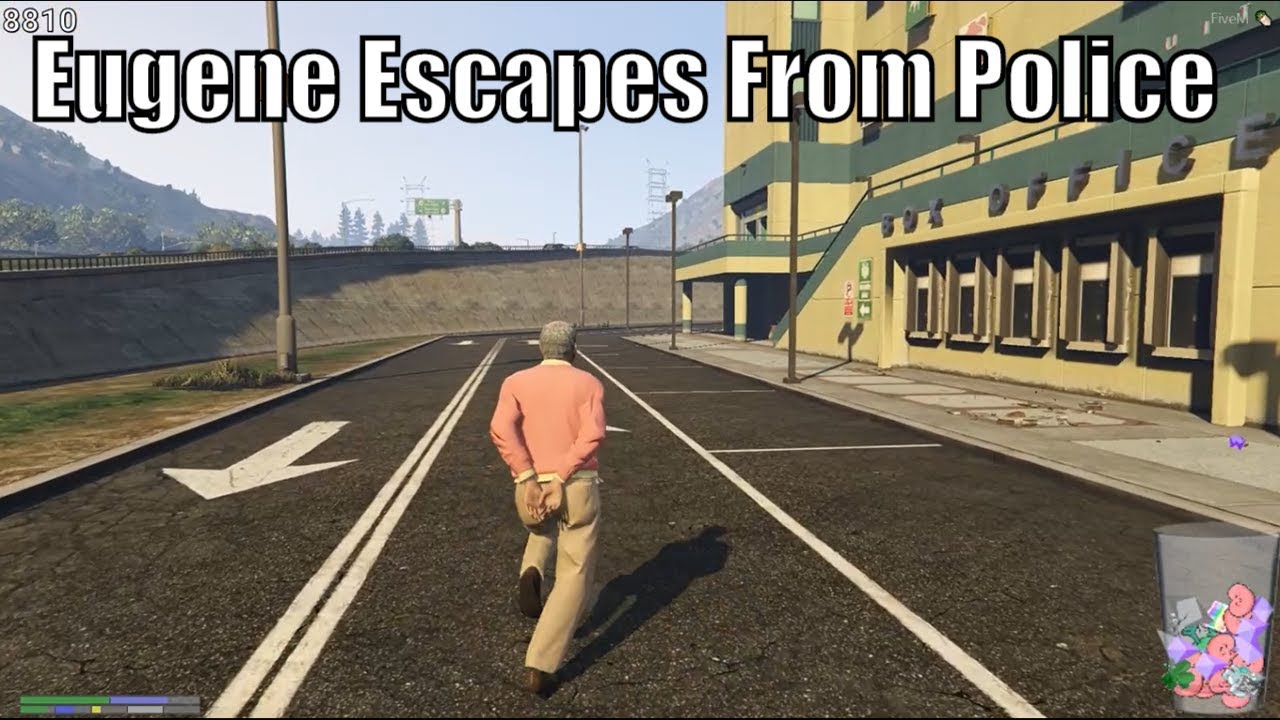 Eugene Police Chase Escapes While Cuffed | Nopixel GTA RP