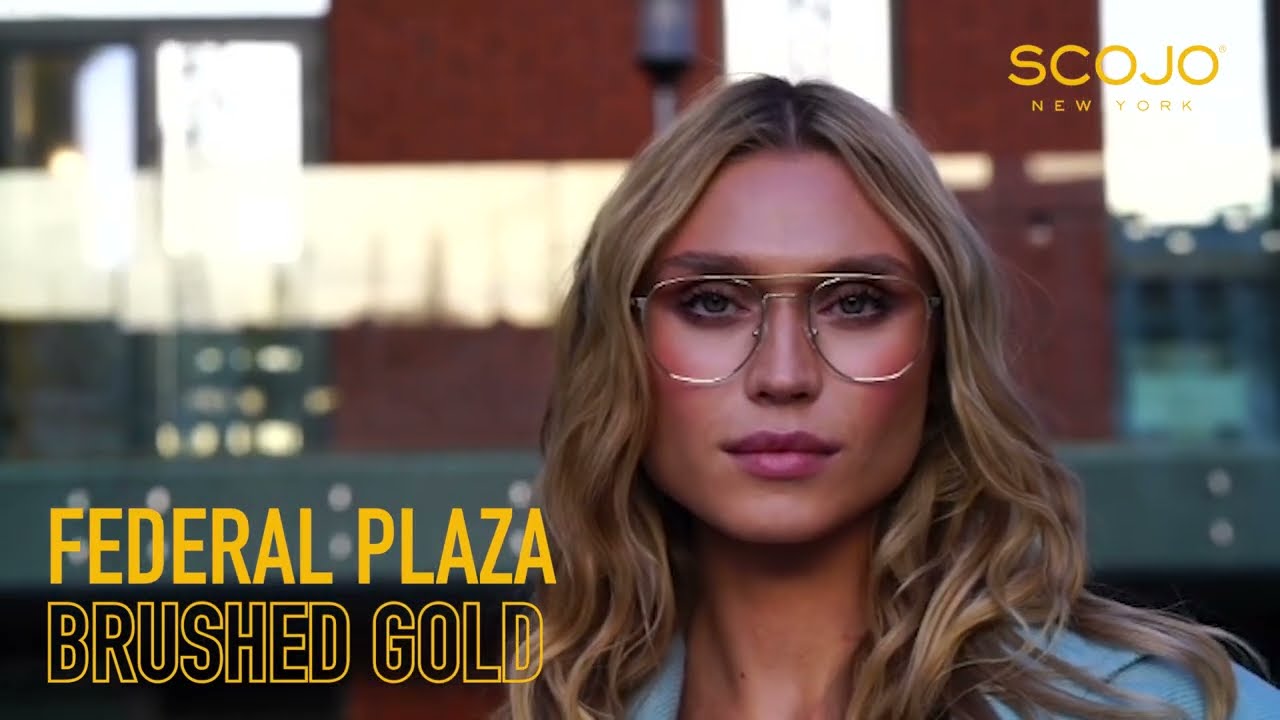 SCOJO New York Federal Plaza | Brushed Gold