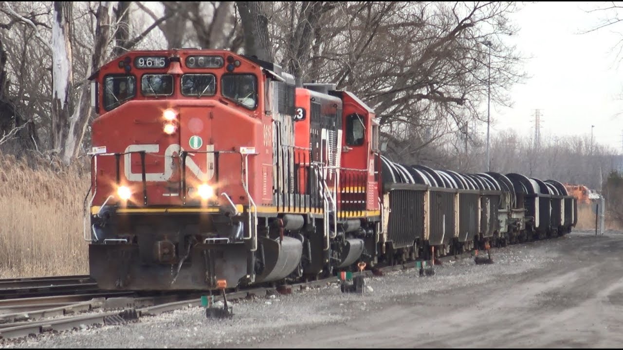 CN Widecab Geep on Pine Yard Pulldown 1/30/16