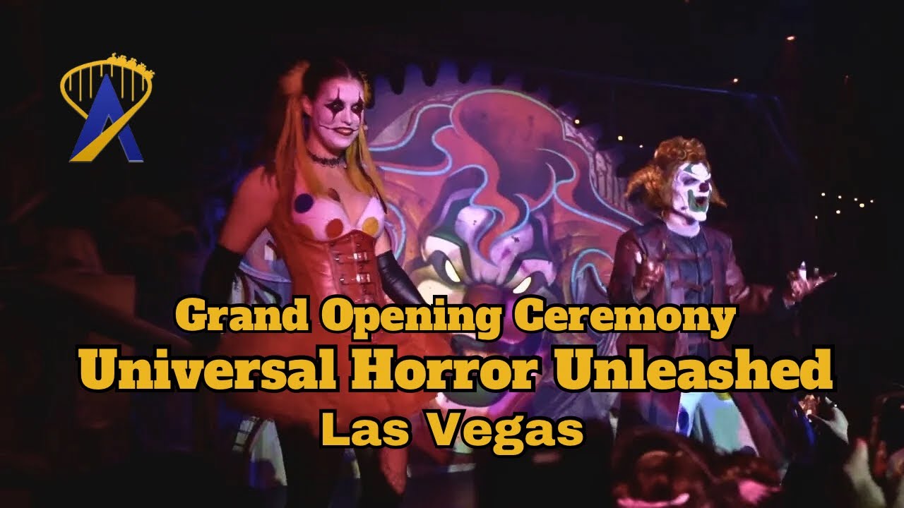 Jack the Clown and Chance Officially Open Universal Horror Unleashed in Las Vegas