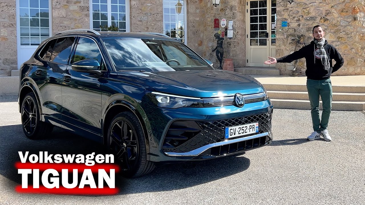 Nouveau Volkswagen TIGUAN 2024 ! Enfin sur route !