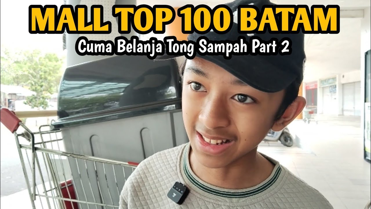 Alfarisi Animator Ke Mall Top 100 Batam Part 2 || cuma belanja tong sampah 😂