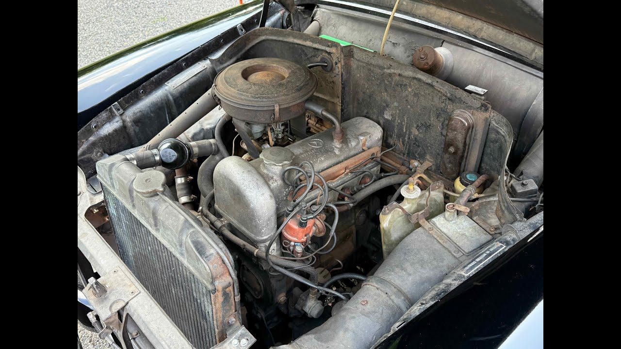 1960 Mercedes-Benz 190b - Cold Startup