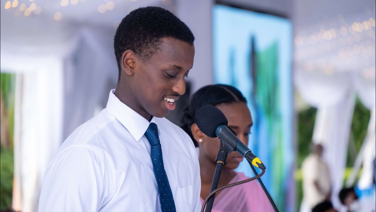 MUSEVENI’s GRAND CHILDREN TAKE TO THE PODIUM AT SHE - MUSEVENI & MAMA JANET APPRECIATE.