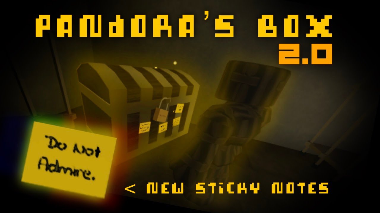 Pandora's Box Has NEW STICKY NOTES [REGRETEVATOR SECRET]