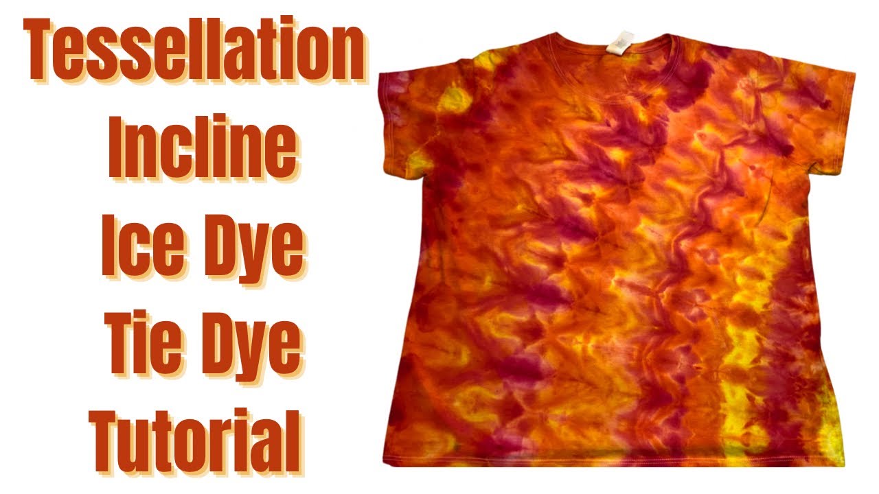 Tie Dye Designs : Tessellation Incline Ice Dye