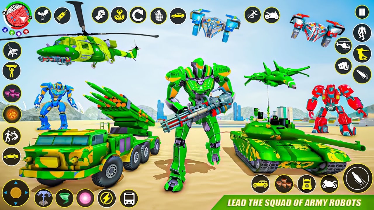 🤖New transformer robot fighting games 😱#robotcargame #transformers #games #viralvideo
