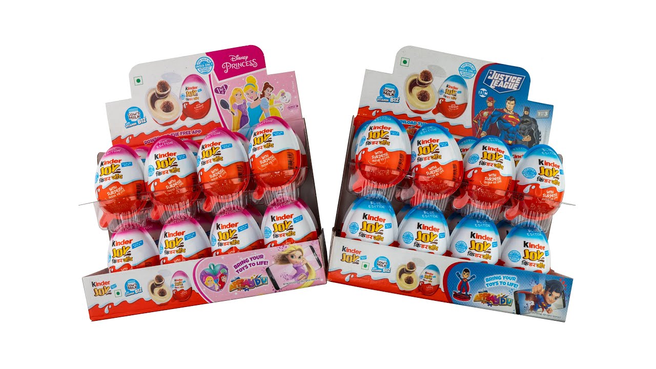 Kinder Joy For boys And Girls new Editions unboxing ASMR