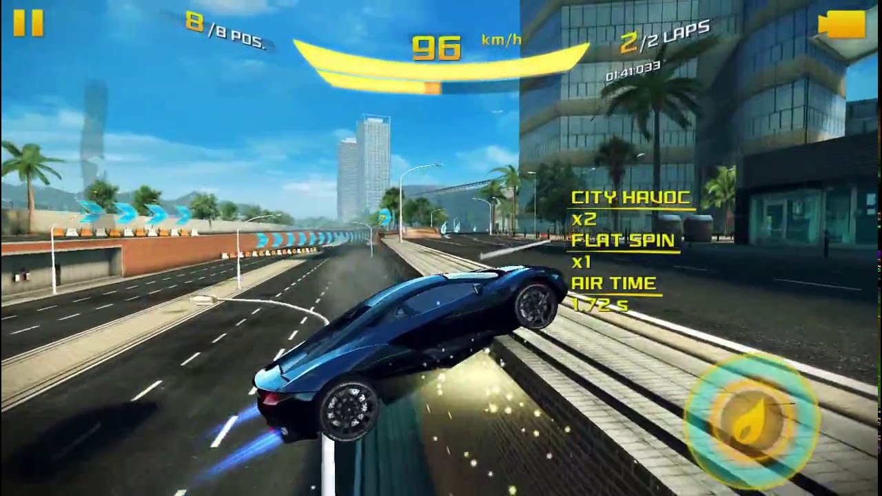 Asphalt 8: Funny Stunts 3