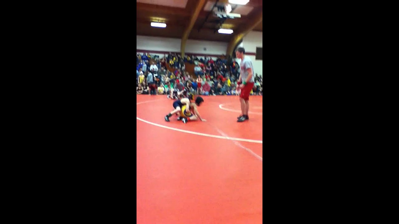 alec's second match medford wrestling