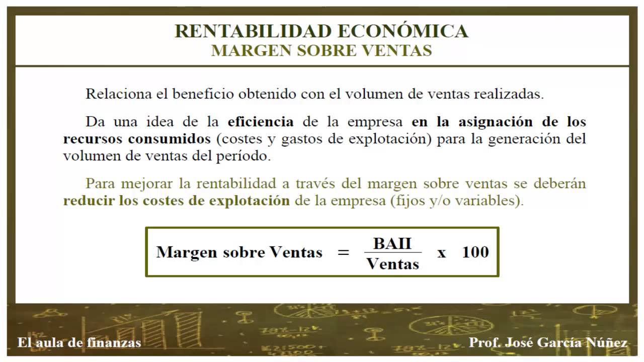 ANÁLISIS DE LA SITUACIÓN ECONÓMICO FINANCIERA DE LA EMPRESA (II): ANÁLISIS ECONÓMICO.