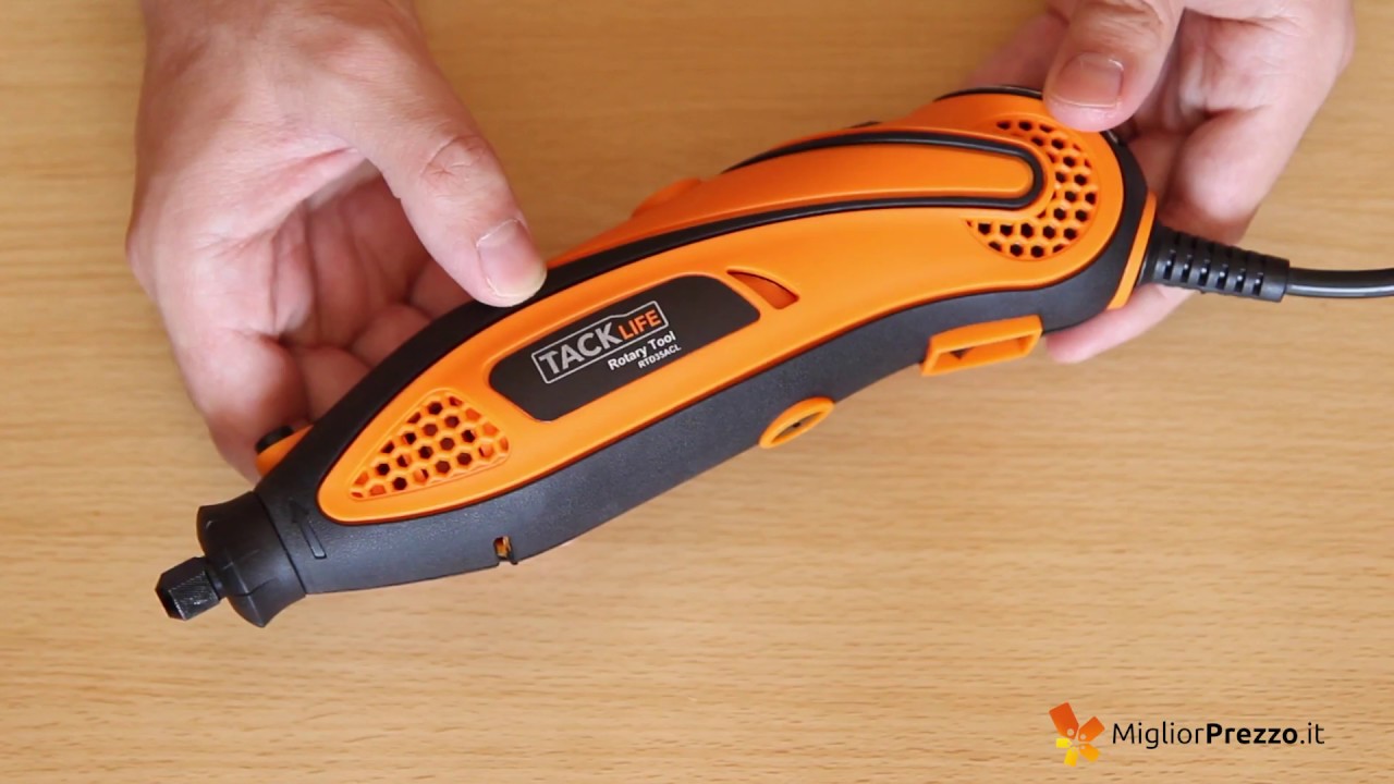 Smerigliatrice Elettrica Tacklife RTD35ACL - Video recensione di MigliorPrezzo.it