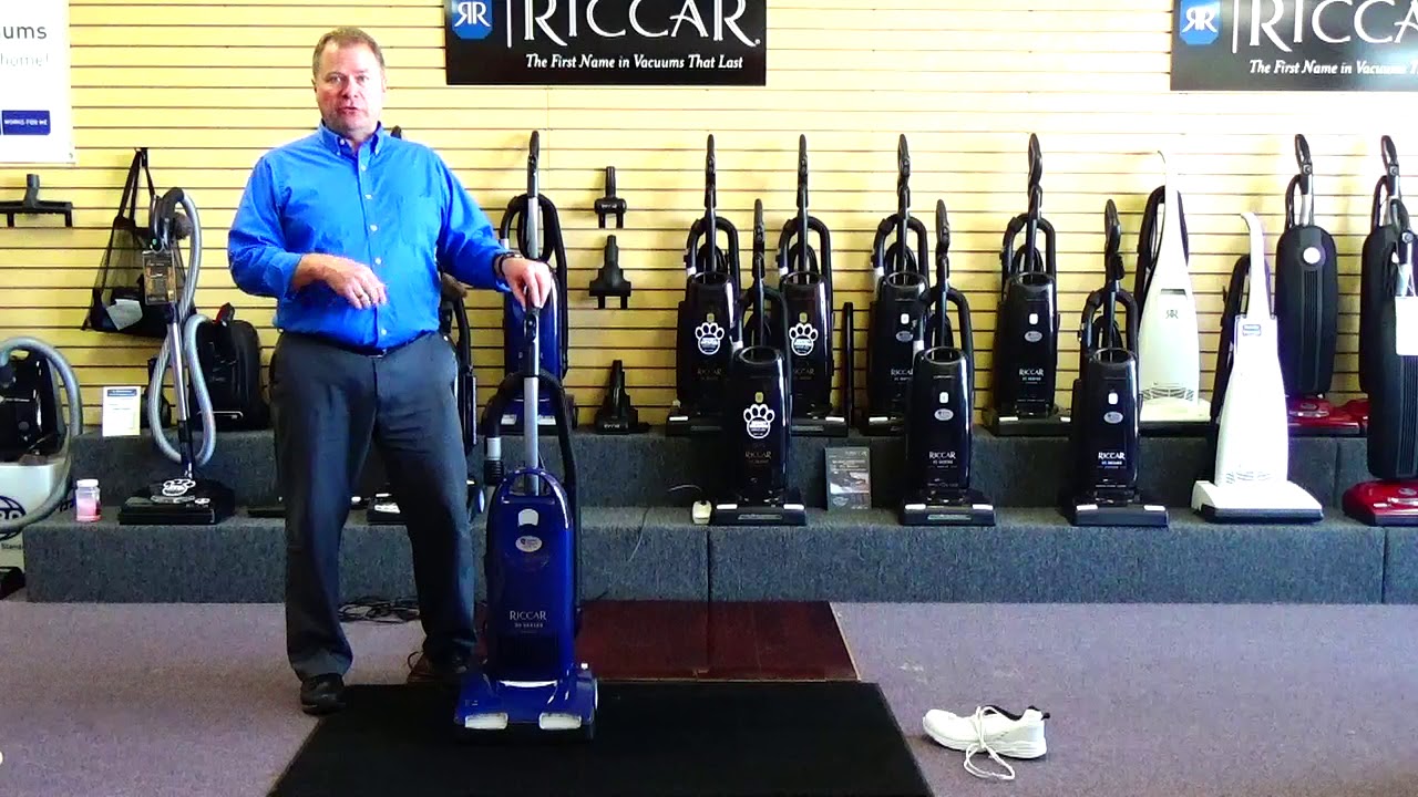 Riccar R30 Upright Vacuum Cleaner Demonstration Grand Haven, MI  Holland MI, Muskegon MI
