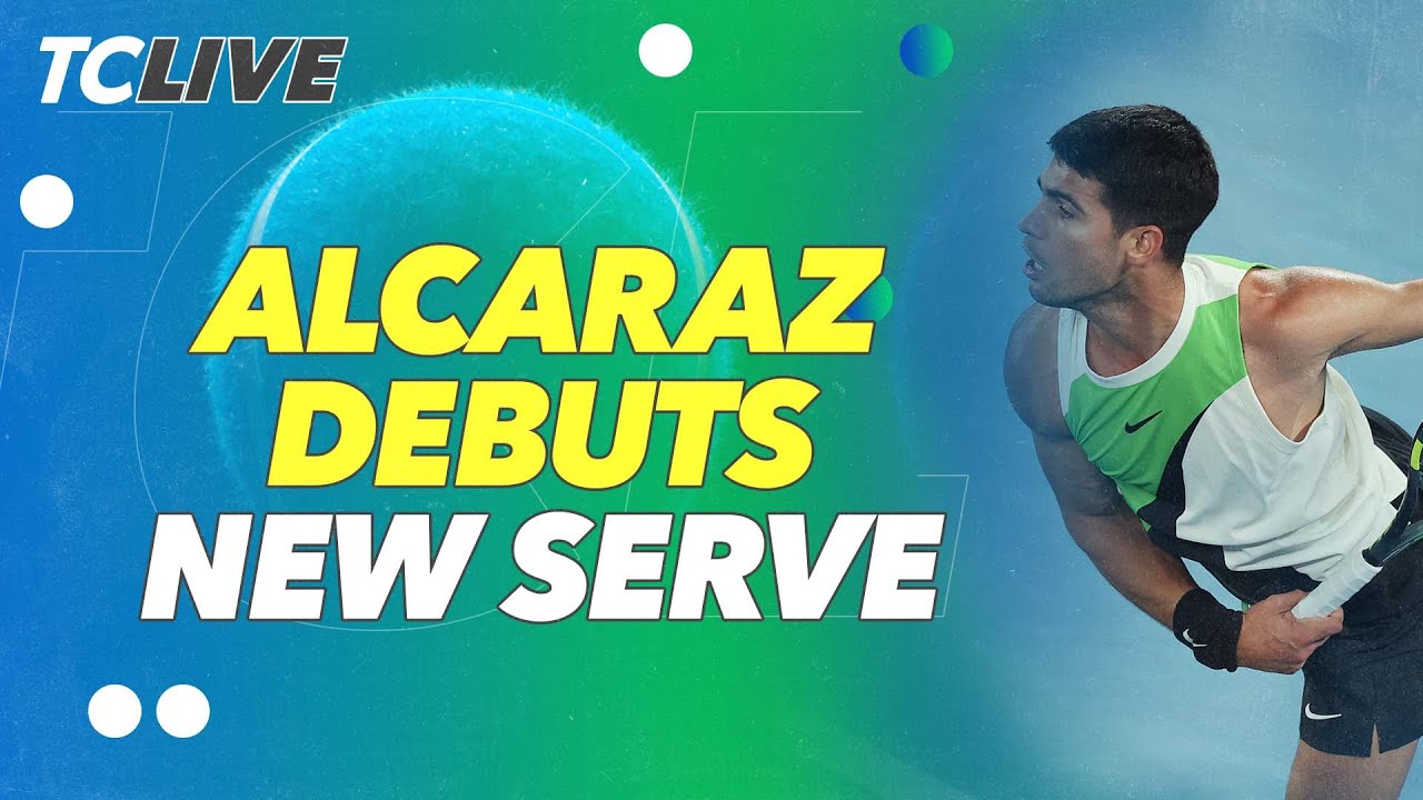 Carlos Alcaraz "Perfect" in 1st Match without Juan Carlos Ferrero | 2026 Australian Open | TC Live