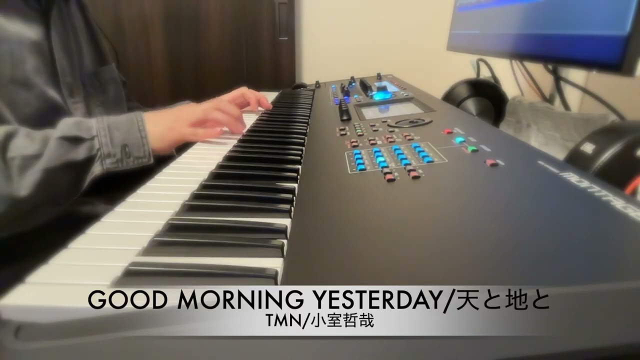 『GOOD MORNING YESTERDAY』 & 『天と地と』【TM NETWORK & 小室哲哉 弾いてみた】