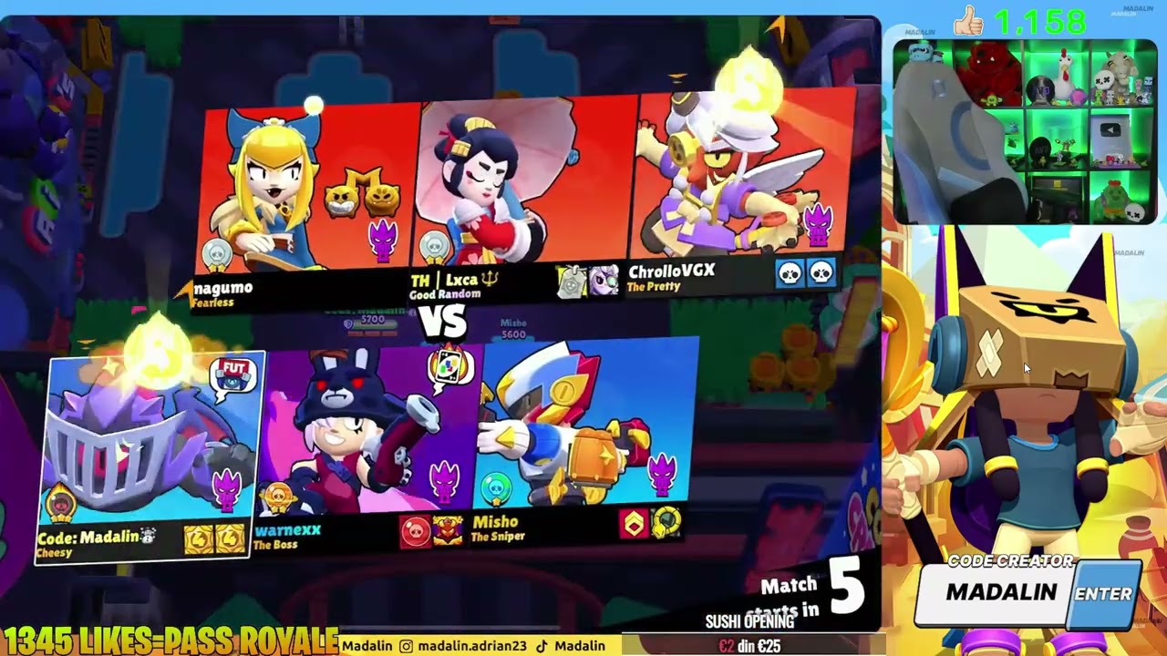 Momente de rage cu Madalin pe Brawl Stars, putin horror si o donatie mai mare.