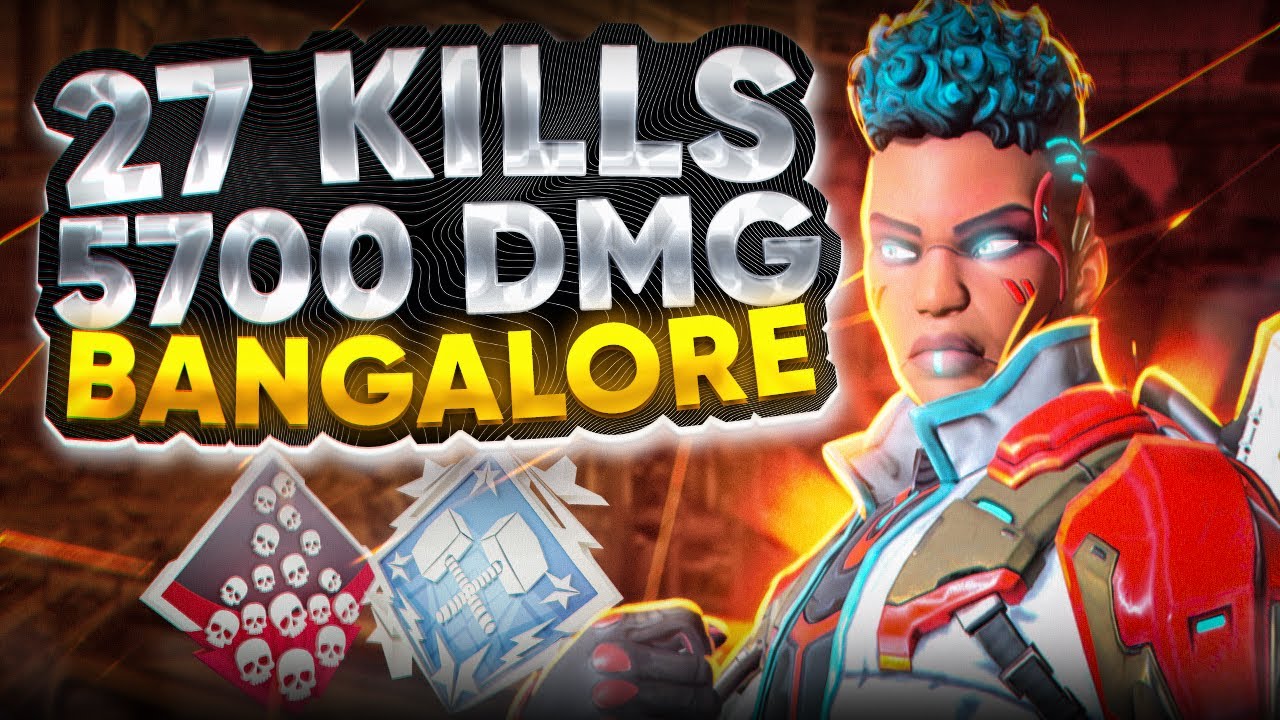 ЗР-268! 27 KILLS & 5700 DMG ON BANGALORE WITH HEIRLOOM ! бангалор реликвия гайд апекс легенд apex