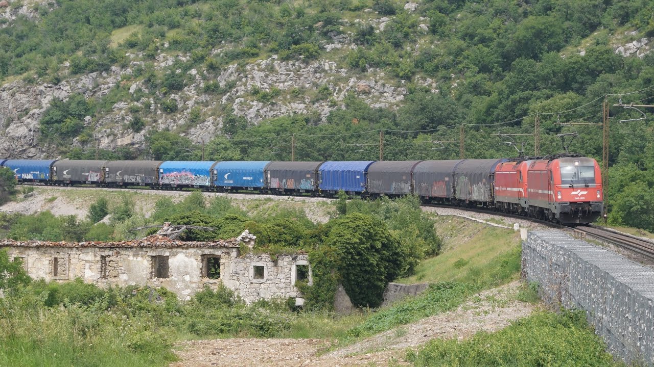Bahnromantik - Koperrampe // Eisenbahnverkehr in Slowenien // Sommer 2023