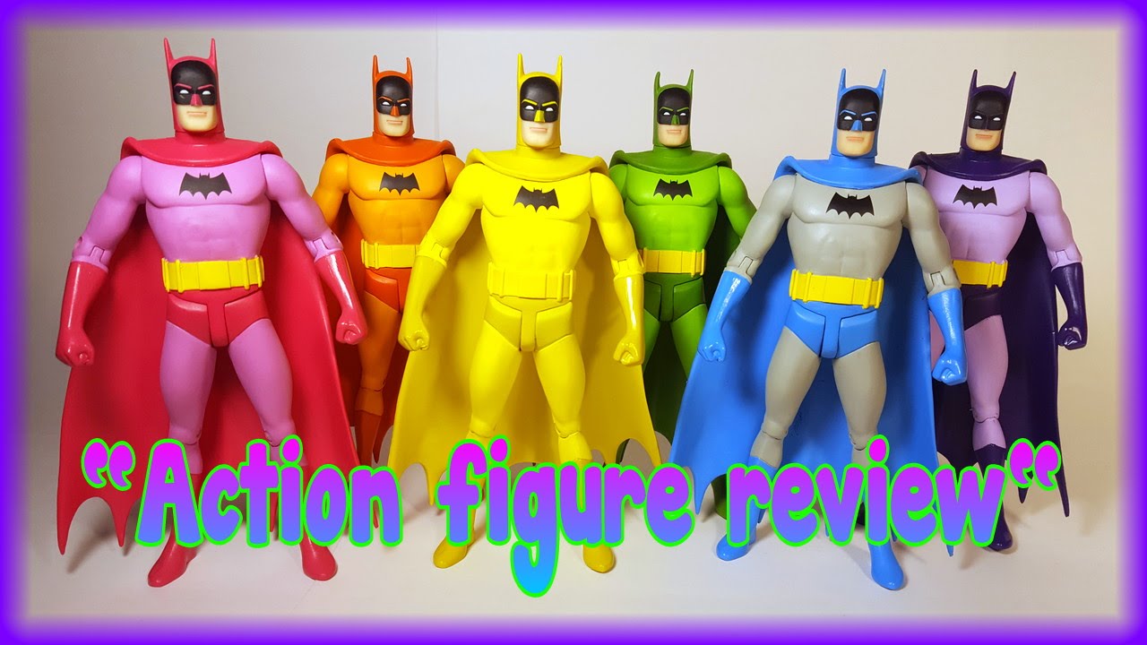 DC Collectibles Rainbow Batman set review