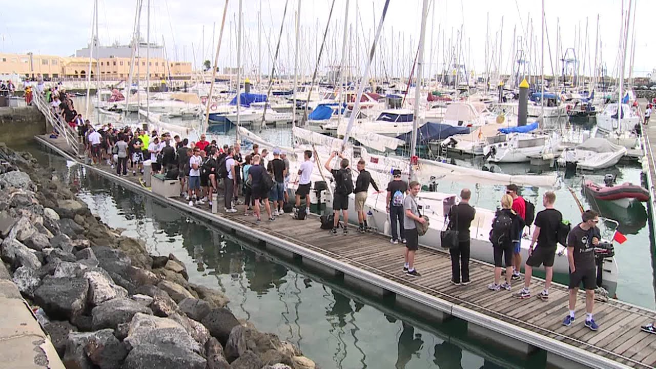 Alberto Contador y el Saxo Bank entrenan en Las Palmas de Gran Canaria