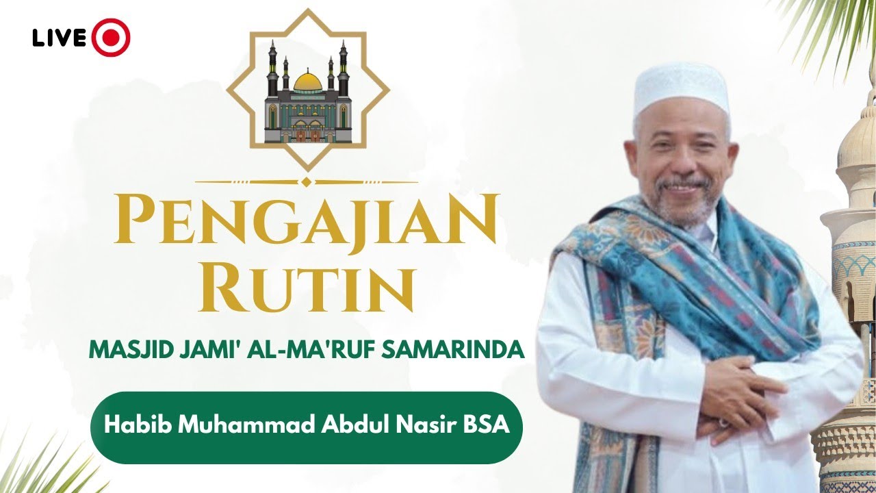 (Live) Jum'at, 20 Februari 2026 | Pengajian Rutin Ba'da Subuh | Habib Muhammad Abdul Nasir BSA