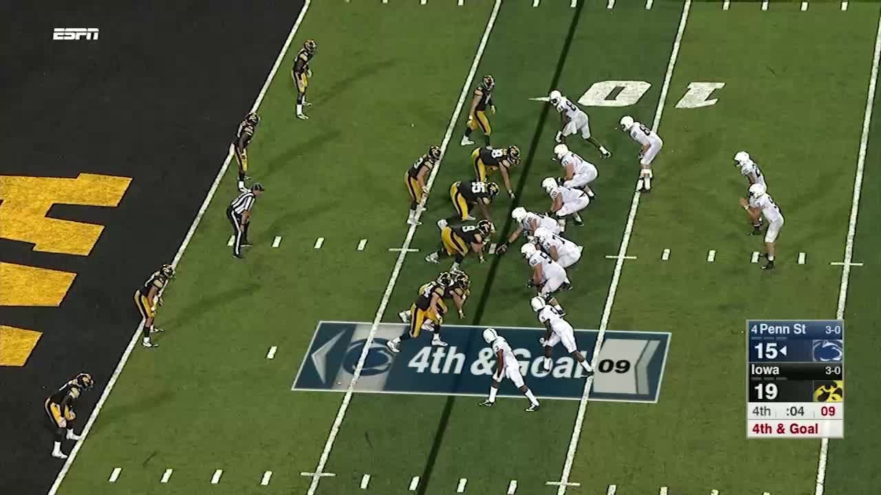 Juwan Johnson's Game-Winning Reception vs. Iowa