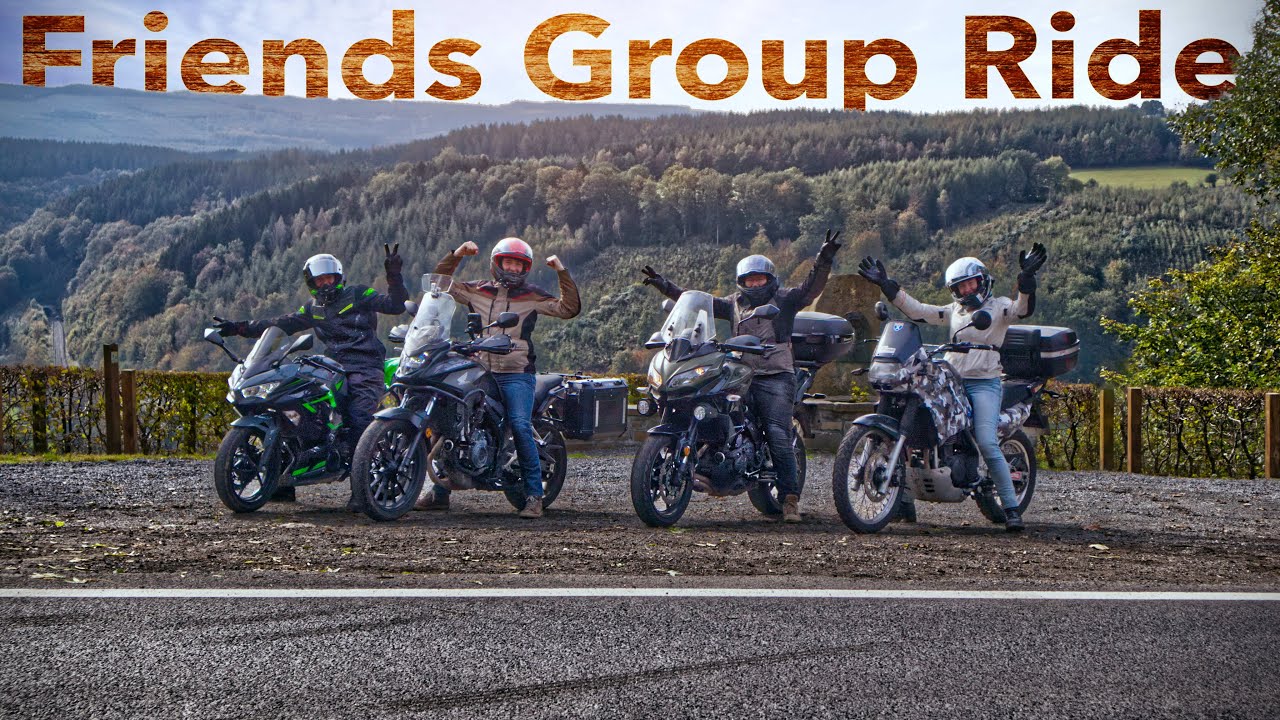 Revealing my Girlfriends Adventure Bike | Group Motorcycle Camping Trip