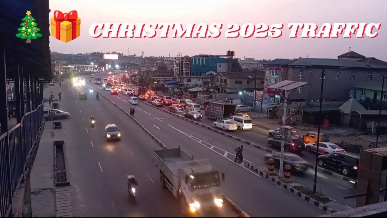 CHRISTMAS 2025 RUSH HOUR IN LAGOS 🎁🎄🎅🏼