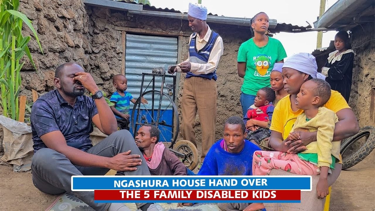 THE FAMILY OF 5 KINDS HOUSE HANDOVER AT NGASHURA