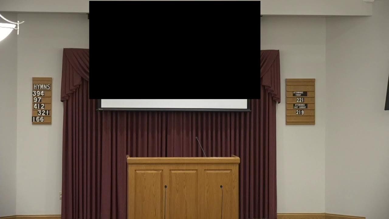 Sunday Evening Worship Service