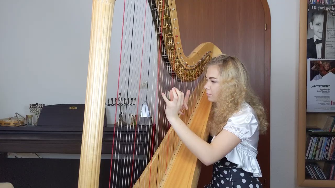 Marcel Tournier - Vers La Source Dans Le Bois. Alisa Sadikova - Harp