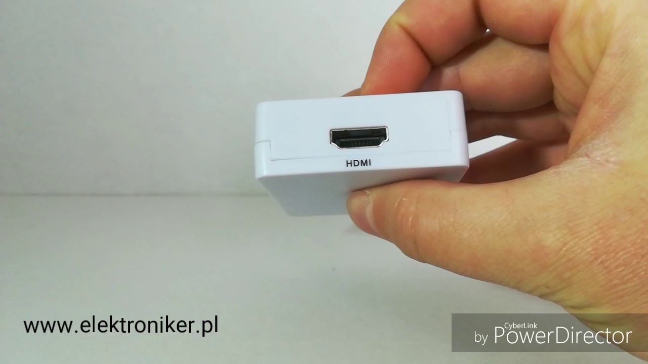 Konwerter VGA na HDMI