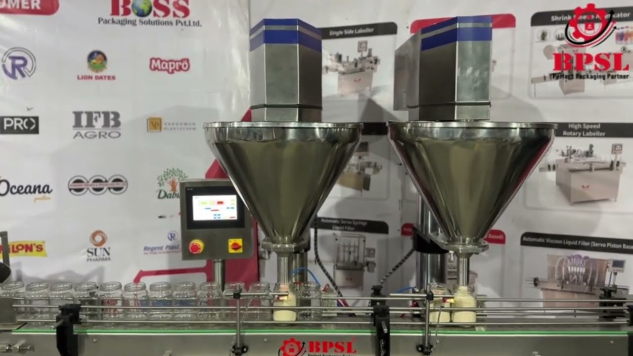 Automatic Protein Powder Filling Machine | Auger Filling