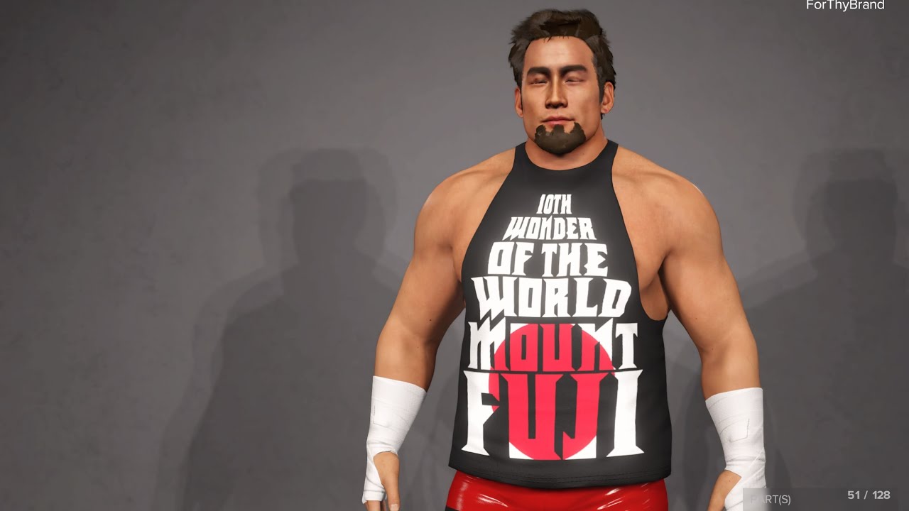 WWE 2K23 Create a Superstar (PTW Roster 3 Japanese Icons)