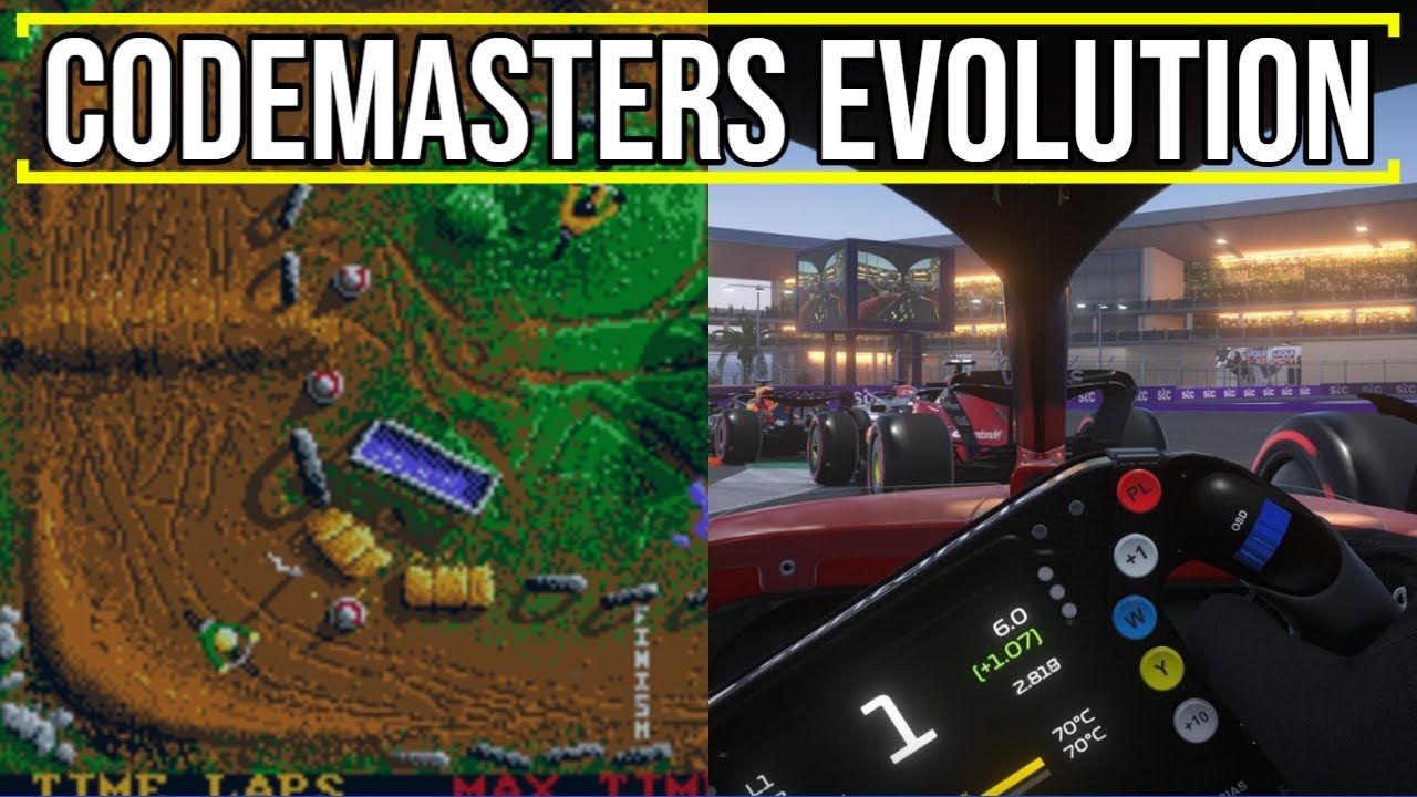 Codemasters Evolution: 1986 - 2022 (50 Games!)
