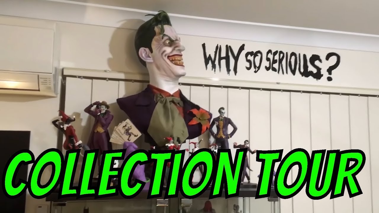 🔴 Statue Room Tour - Man Cave Funko Pops, figures, collectables, XM, Sideshow & more
