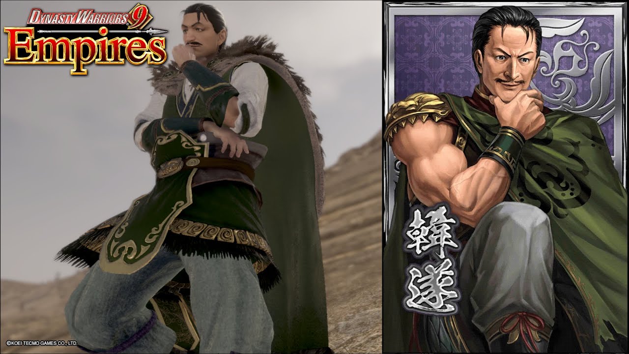 Dynasty Warriors 9 Empires CAW - Han Sui 韓遂 (DW Blast Design)