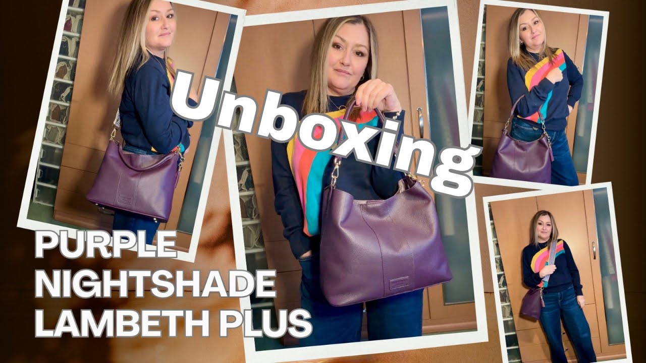 Unboxing my FIRST Lambeth plus in Purple Nightshade 💜 